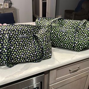 Vera Bradley weekender bags- small and large